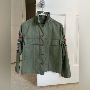 Obey ‘army’ style boxy jacket